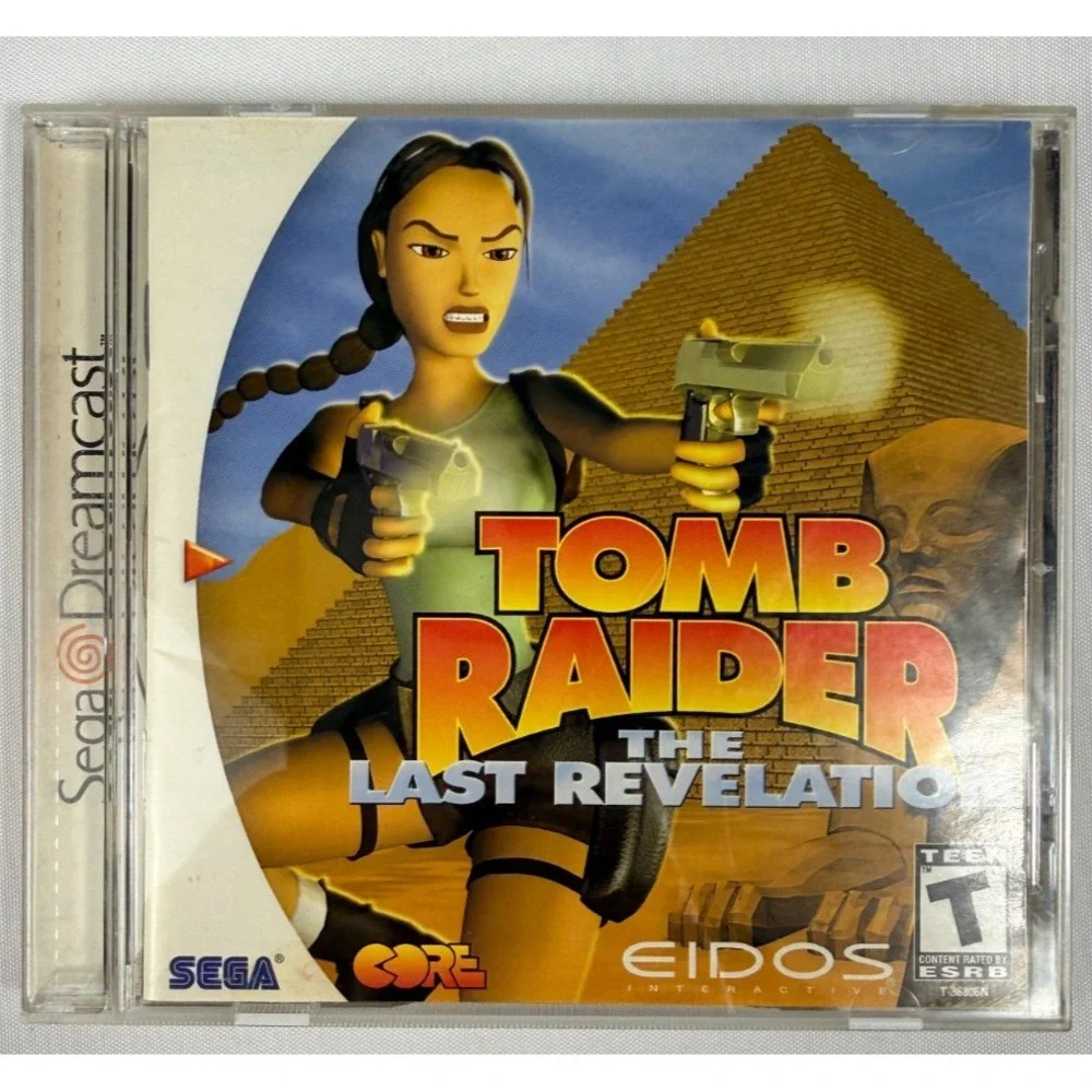 Tomb Raider: The Last Revelation (Sega Dreamcast, 2000) CIB Complete Tested Game